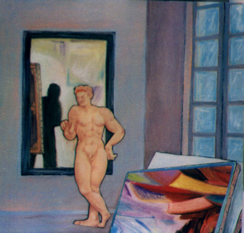 Atelier masculin mod�le nu.